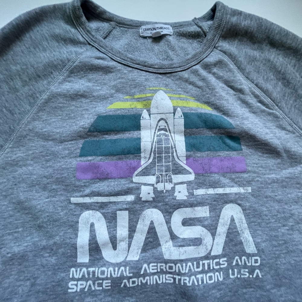 NASA Crew-Neck Sweat Shirt